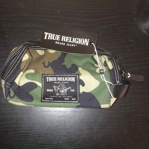 True religion camo Fanny pack